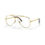 Armação graduada Ray-Ban RB3625V Dourado