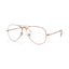 Armação graduada Ray-Ban RB6489 Ouro Rosa