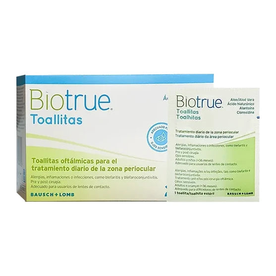 Biotrue Toalhitas