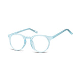 Transparente azul