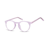 Transparente roxo