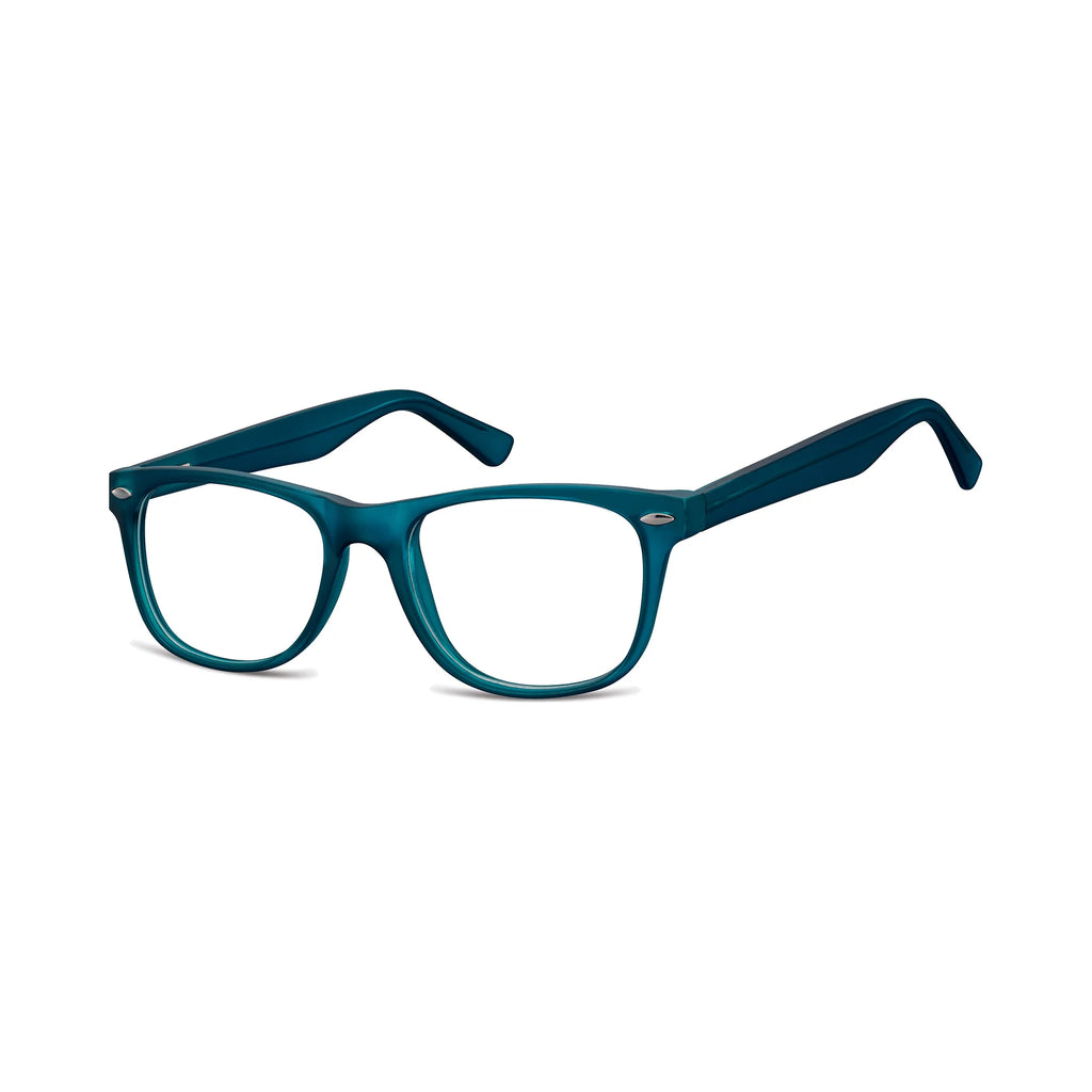 Armação graduada Amarante transparente azul escuro