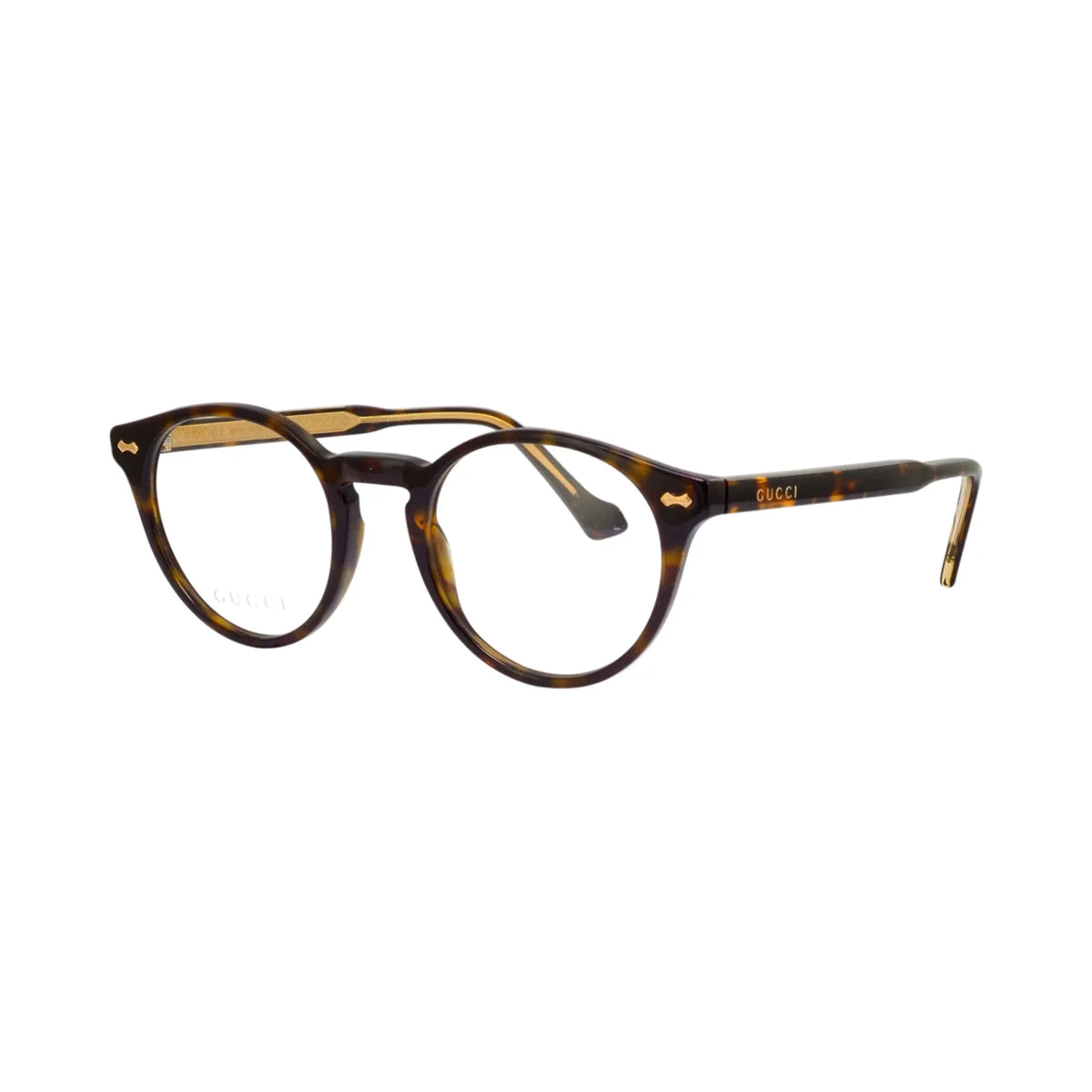 Armação graduada Gucci GG0738O Havana Escuro Imagem principal do produto