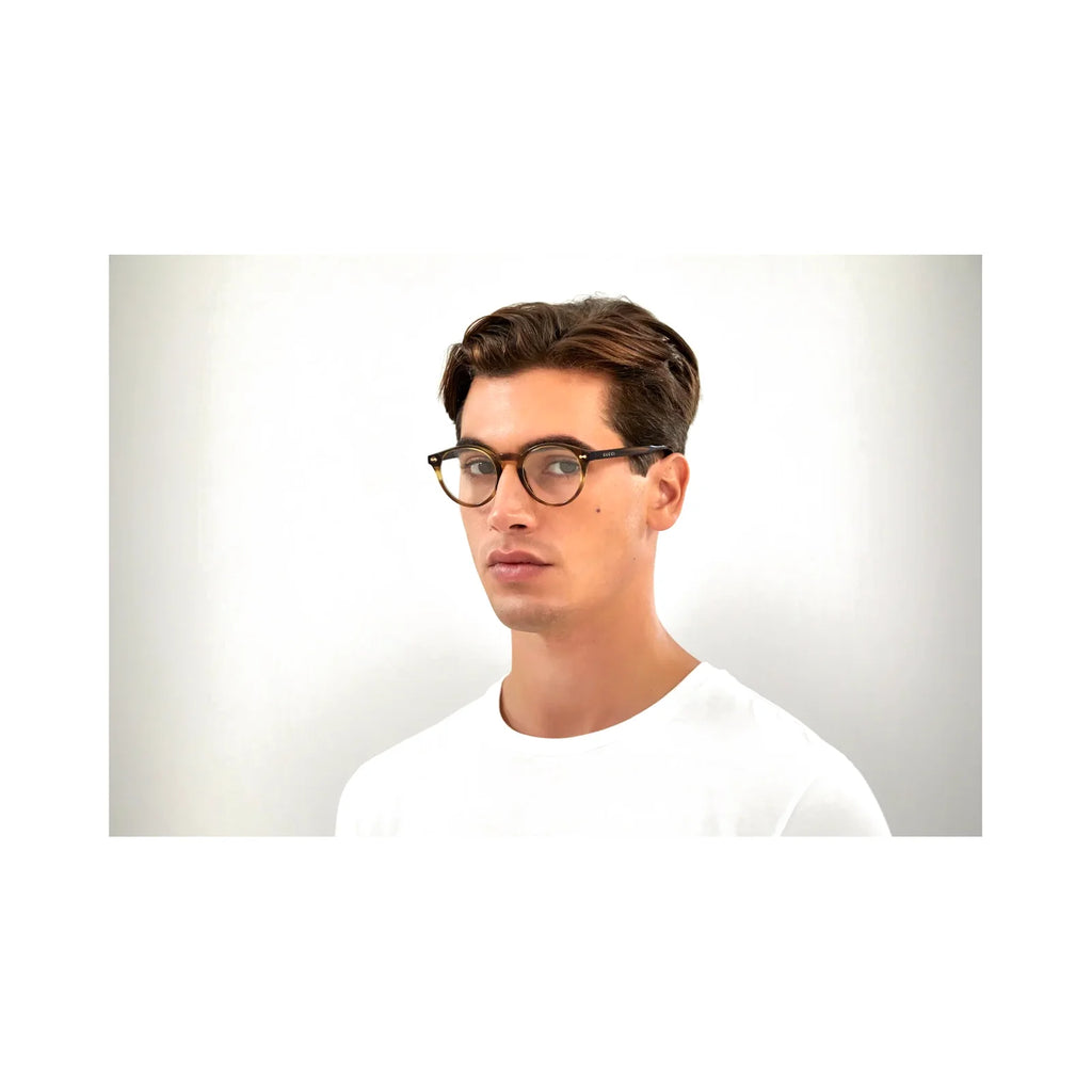 Armação graduada Gucci GG0738O Havana Amarelo