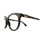 Armação graduada Gucci GG1074O Havana Escuro