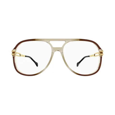 Gucci GG1106O Castanho Dourado 58 Imagem secundária do produto