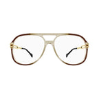 Armação graduada Gucci GG1106O Castanho Dourado