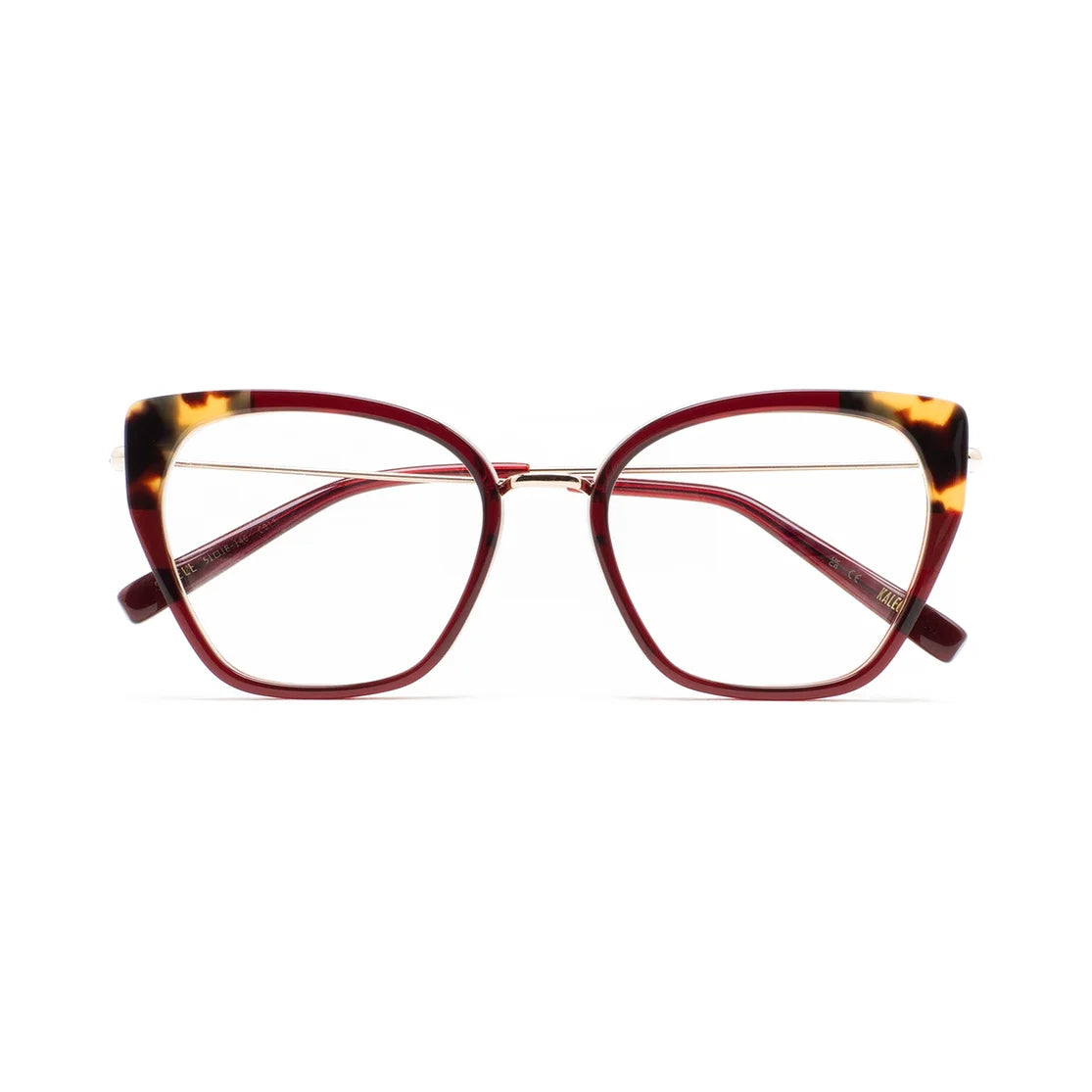 Armação graduada Kaleos Steele Bordeaux Cristal