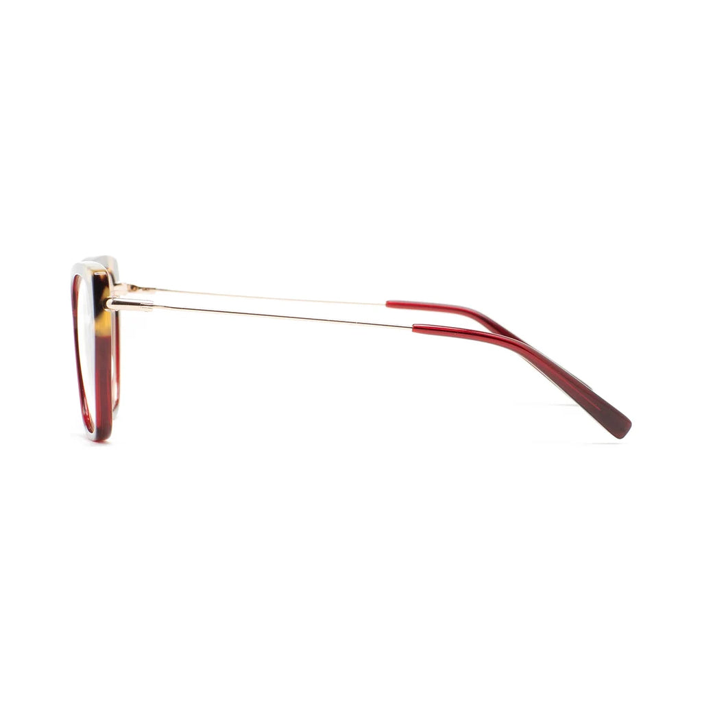 Armação graduada Kaleos Steele Bordeaux Cristal