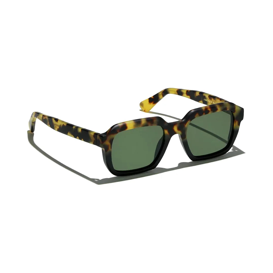 Óculos de sol L.G.R RAFFAELLO EXPLORER HAVANA MACULATO 39 GREEN G15