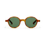 Óculos de sol L.G.R REUNION FLAP BROWN HAVANA CHIARO 02 FLAT GREEN G15 48"
