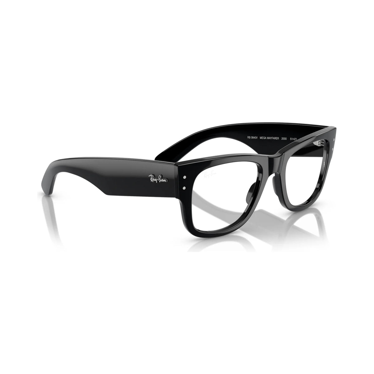 Armação graduada Ray-Ban RB0840V Preto