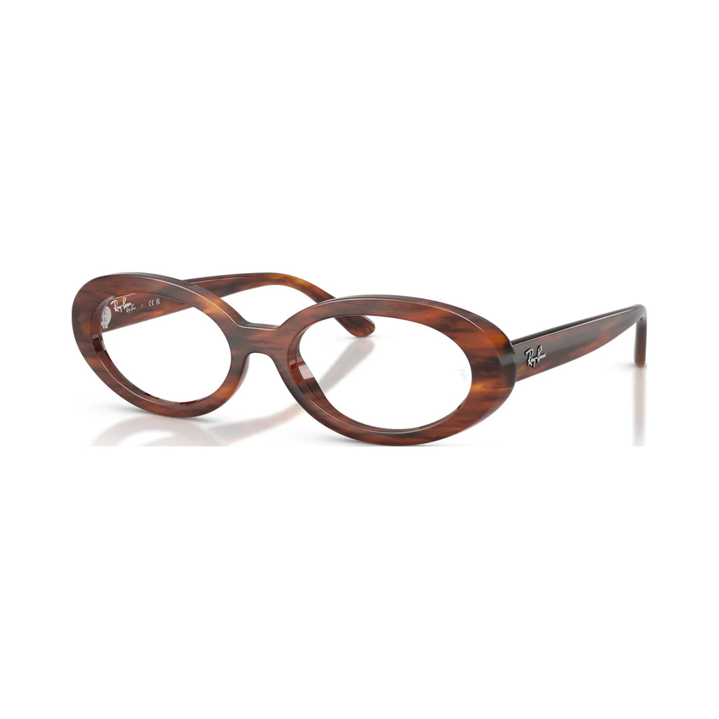 Armação graduada Ray-Ban RB2223V Havana Listrado