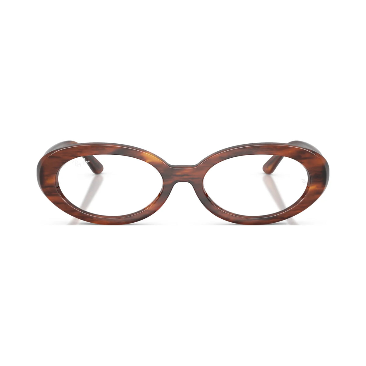 Armação graduada Ray-Ban RB2223V Havana Listrado