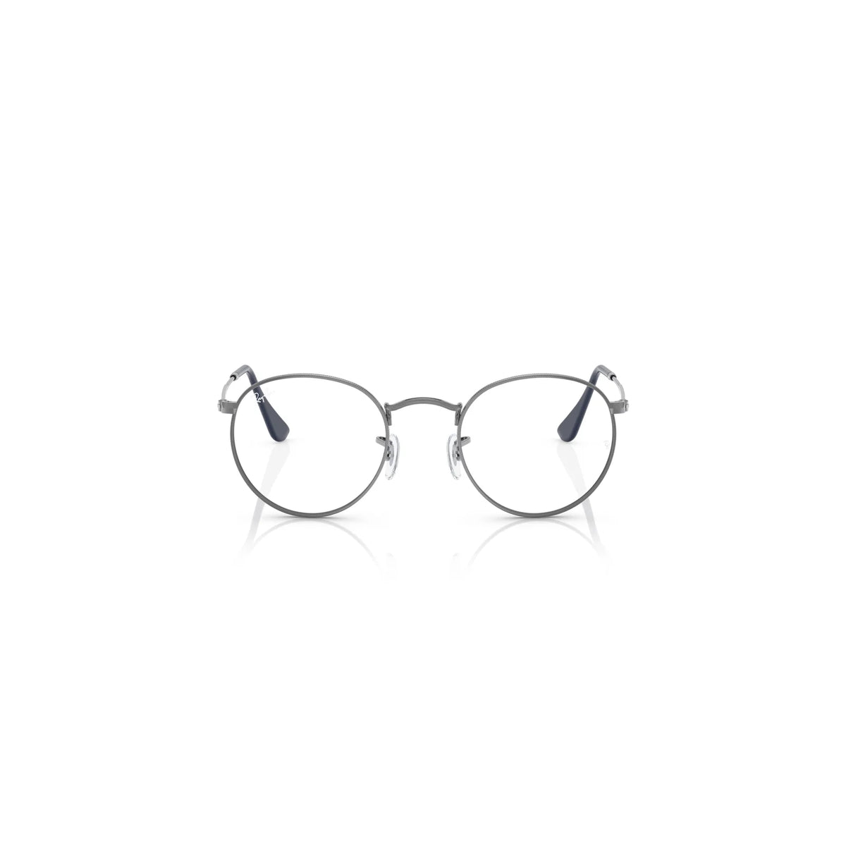 Armação graduada Ray-Ban RB3447V Round Metal Optics Cinzento-chumbo