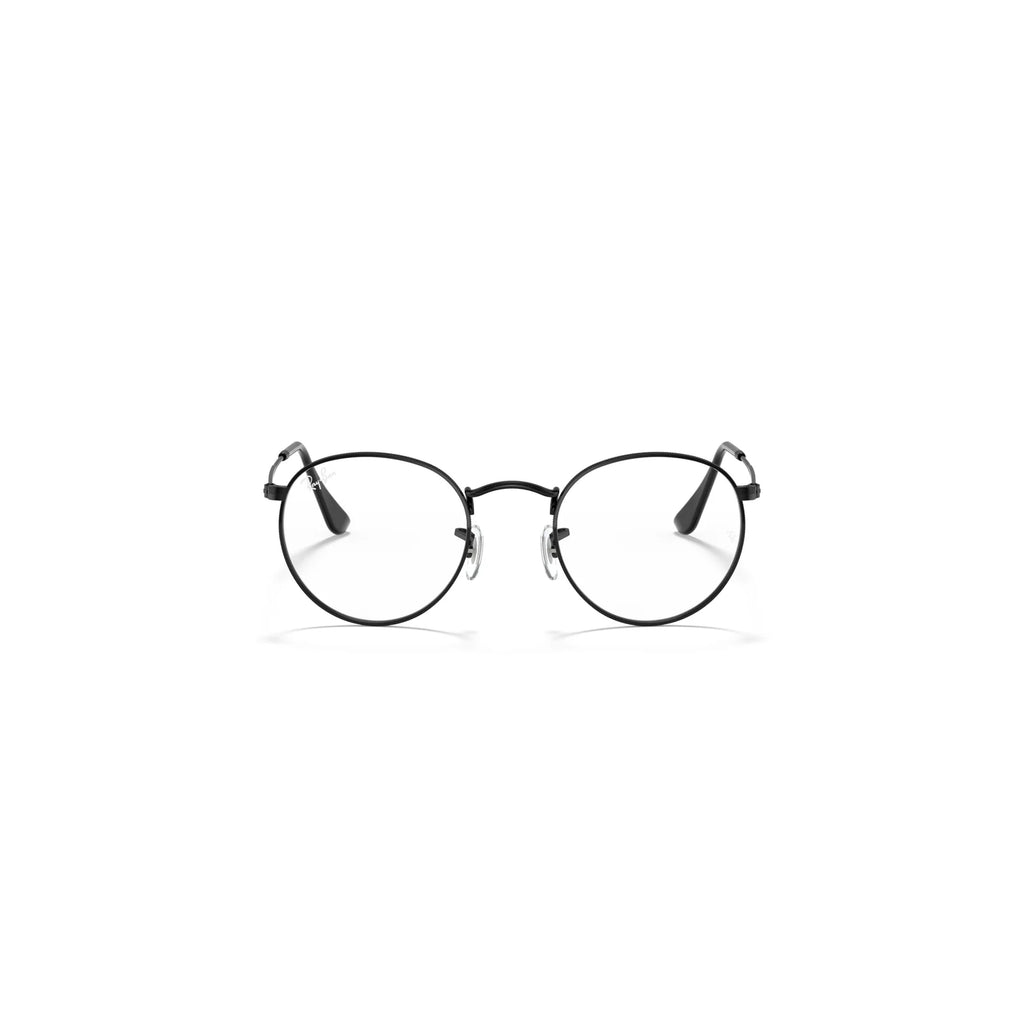 Armação graduada Ray-Ban RB3447V Round Metal Optics Preto