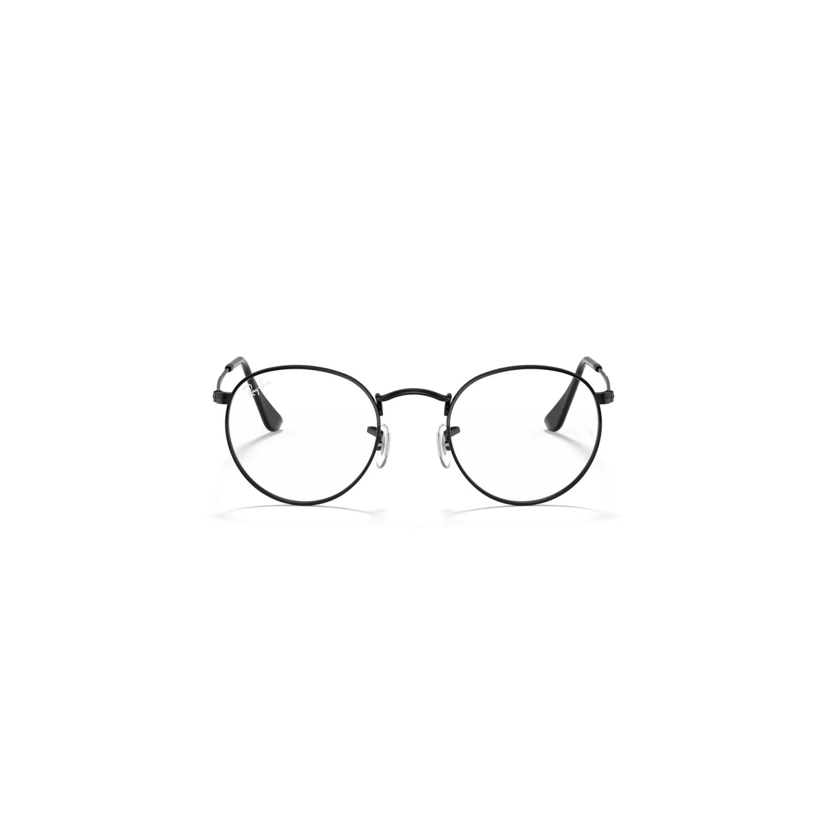 Armação graduada Ray-Ban RB3447V Round Metal Optics Preto