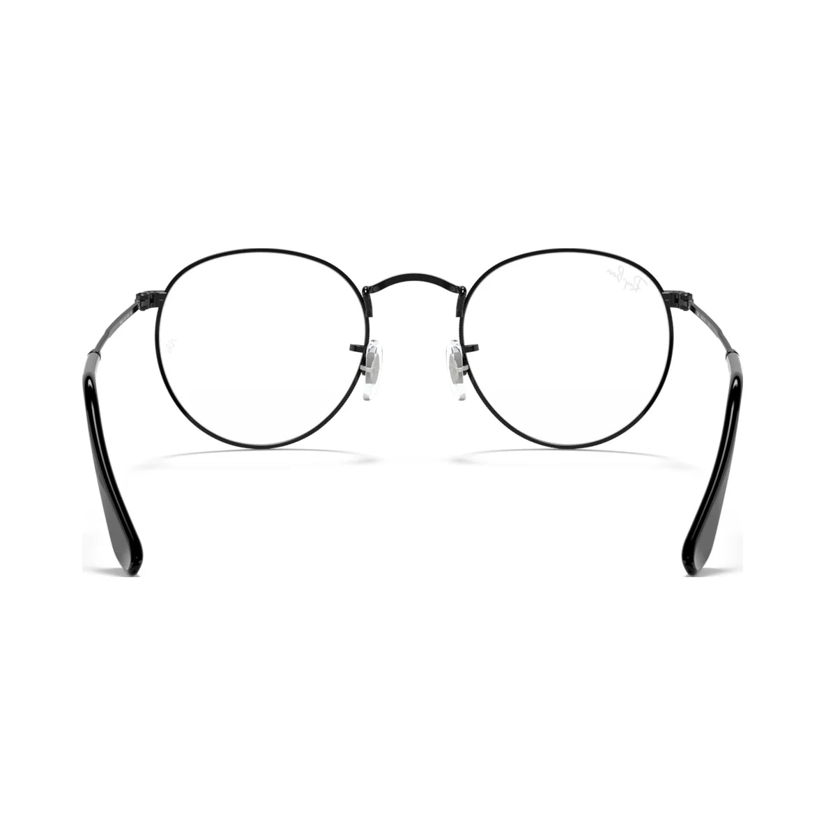 Armação graduada Ray-Ban RB3447V Round Metal Optics Preto