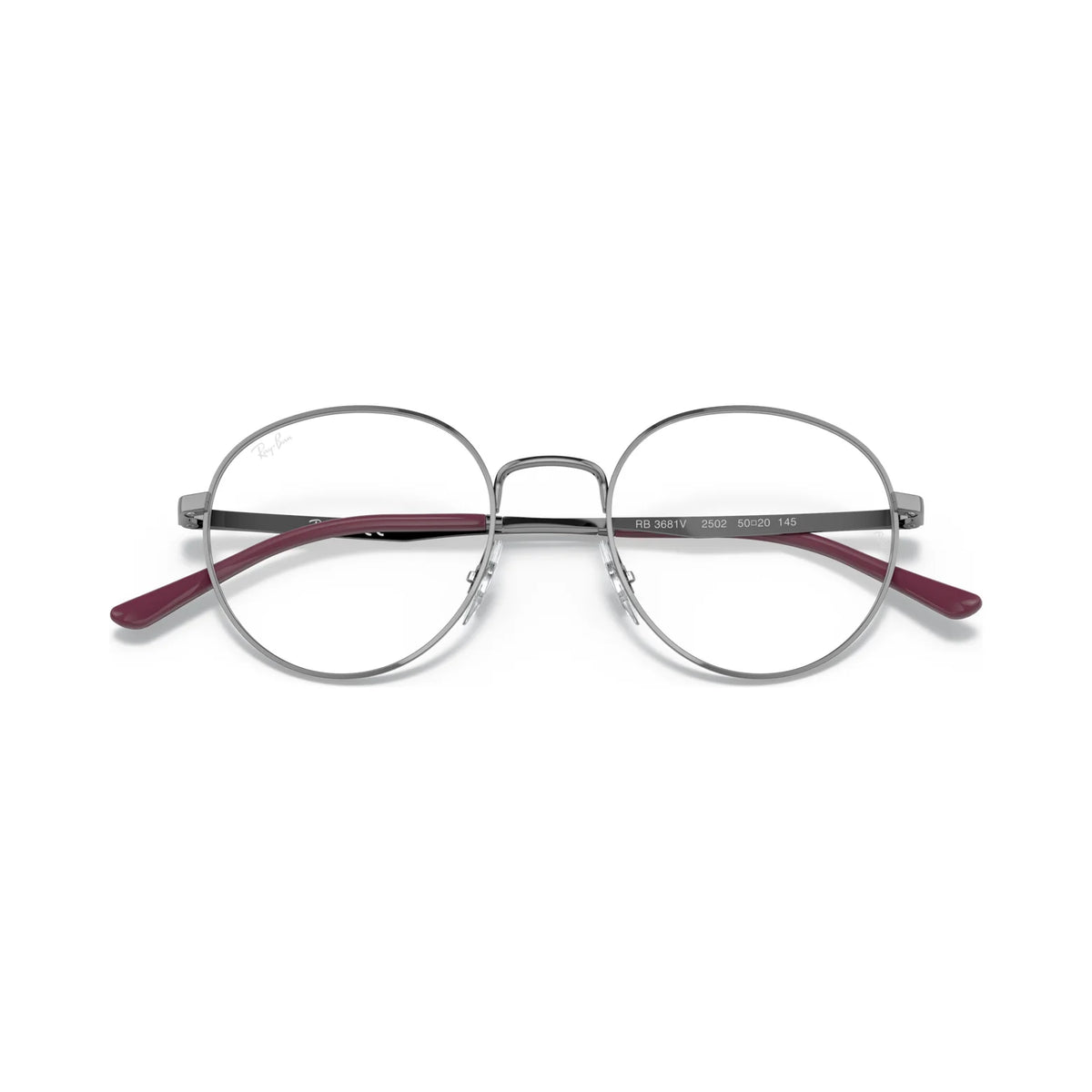 Armação graduada Ray-Ban RB3681V Cinzento-chumbo