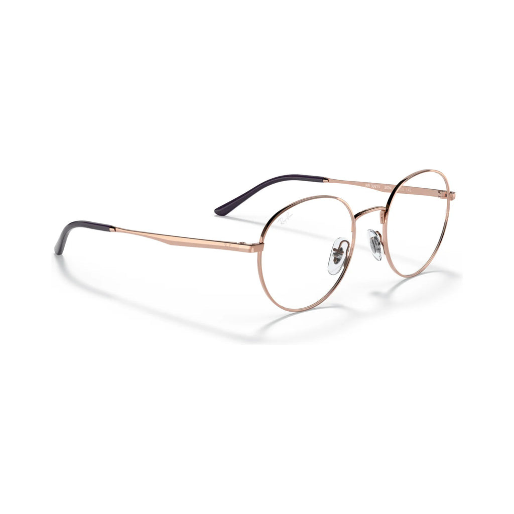 Armação graduada Ray-Ban RB3681V Ouro Rosa