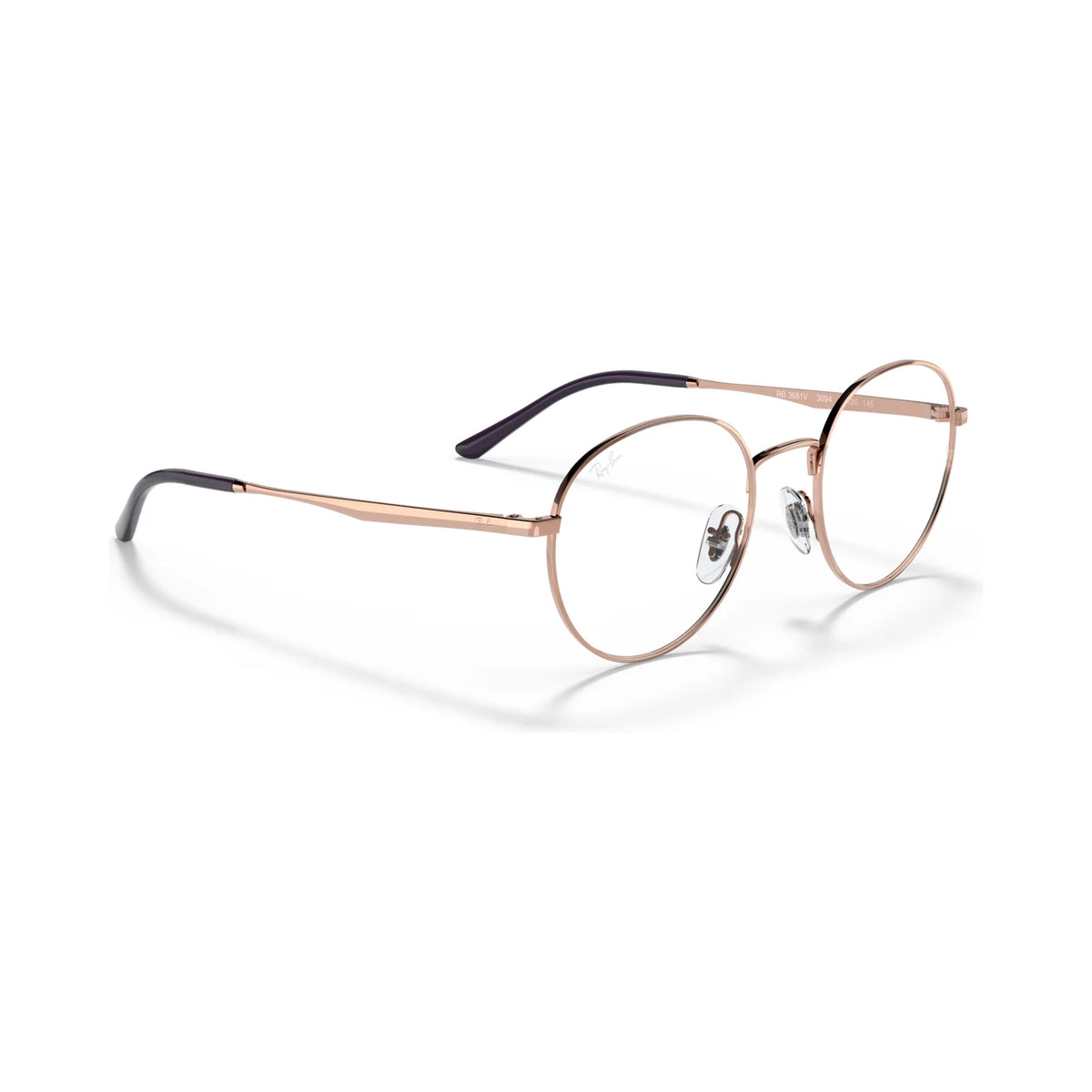 Armação graduada Ray-Ban RB3681V Ouro Rosa
