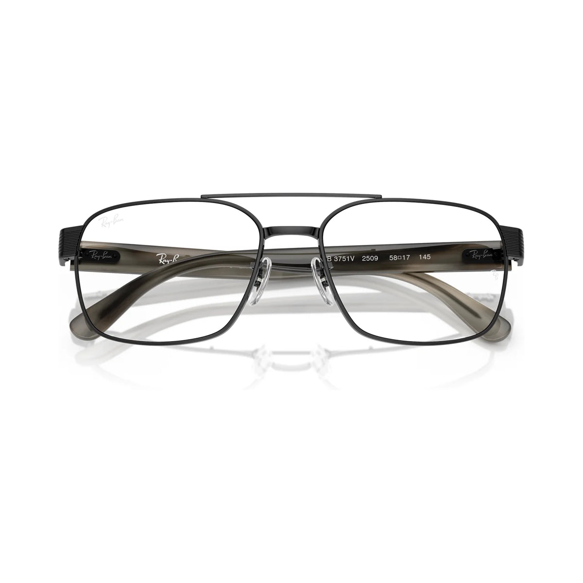 Armação graduada Ray-Ban RB3751V Preto