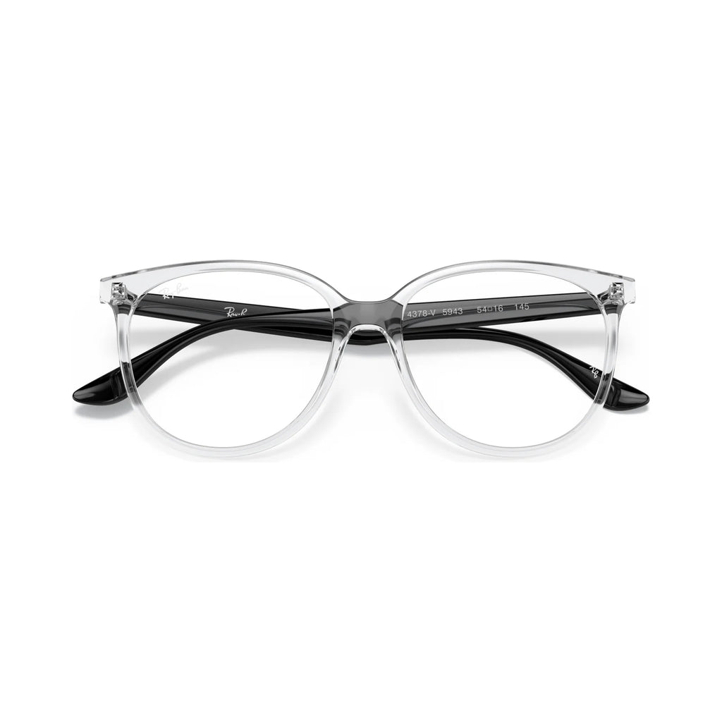 Armação graduada Ray-Ban RB4378V Transparente