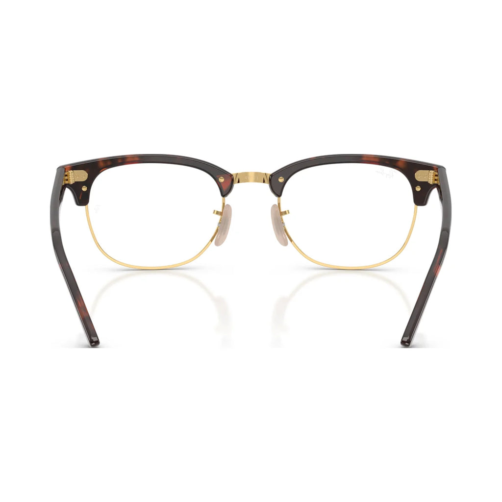 Armação graduada Ray-Ban RB5154 Clubmaster Optics Havana Vermelho