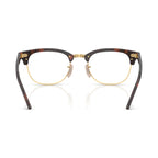 Armação graduada Ray-Ban RB5154 Clubmaster Optics Havana Vermelho