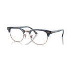 Armação graduada Ray-Ban RB5154 Clubmaster Optics Azul Listrado