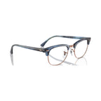 Armação graduada Ray-Ban RB5154 Clubmaster Optics Azul Listrado