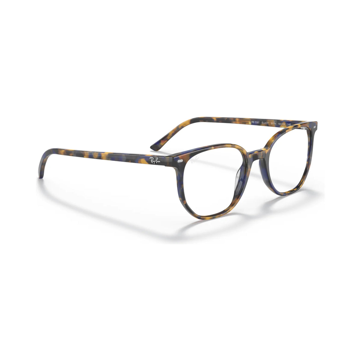 Armação graduada Ray-Ban RB5397 Havana Azul & Amarelo