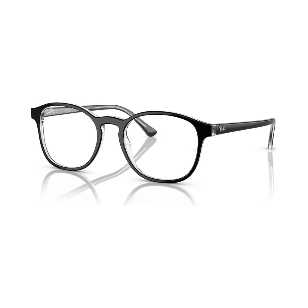 Armação graduada Ray-Ban RB5417 Preto sobre Transparente