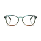 Armação graduada Ray-Ban RB5417 Listrado Azul & Verde