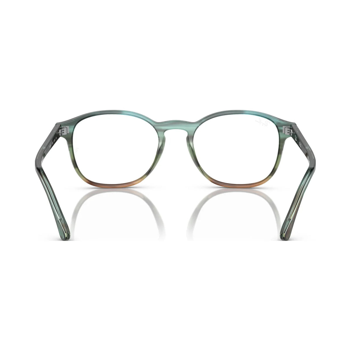 Armação graduada Ray-Ban RB5417 Listrado Azul & Verde