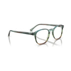 Armação graduada Ray-Ban RB5417 Listrado Azul & Verde