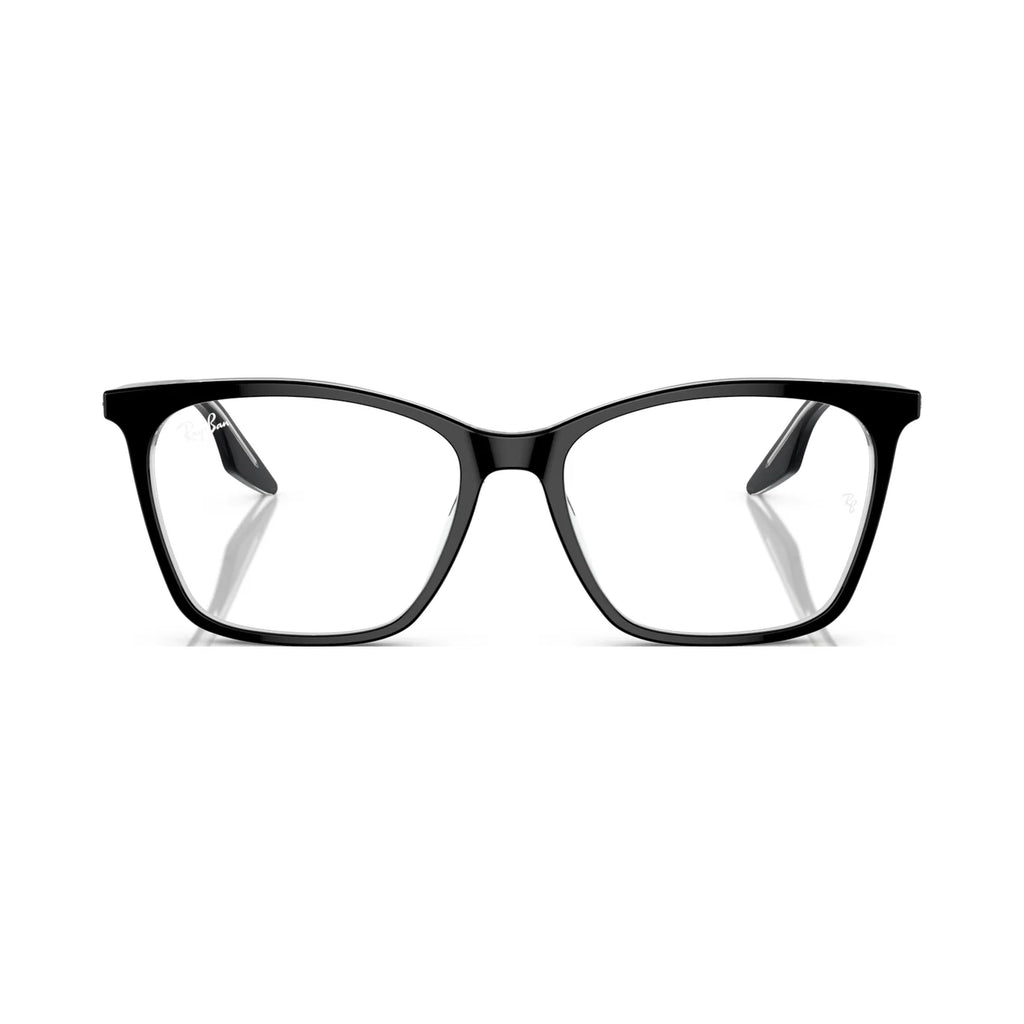 Armação graduada Ray-Ban RB5422 Preto sobre Transparente