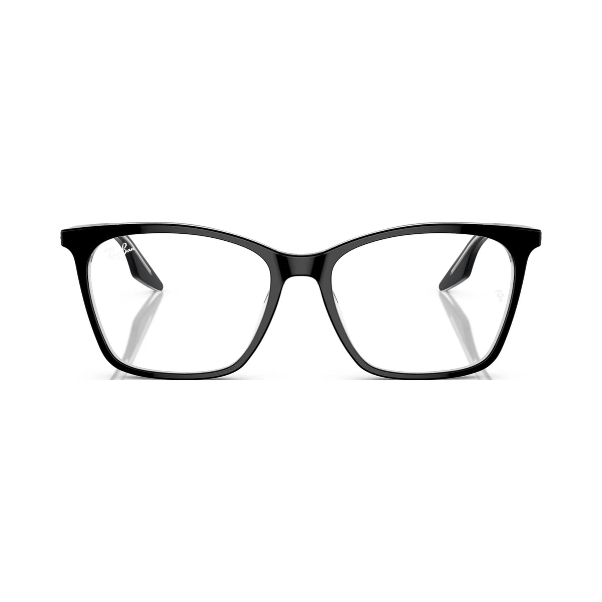 Armação graduada Ray-Ban RB5422 Preto sobre Transparente