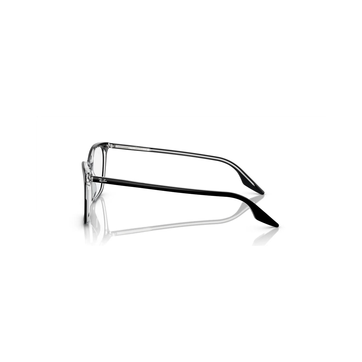 Armação graduada Ray-Ban RB5422 Preto sobre Transparente