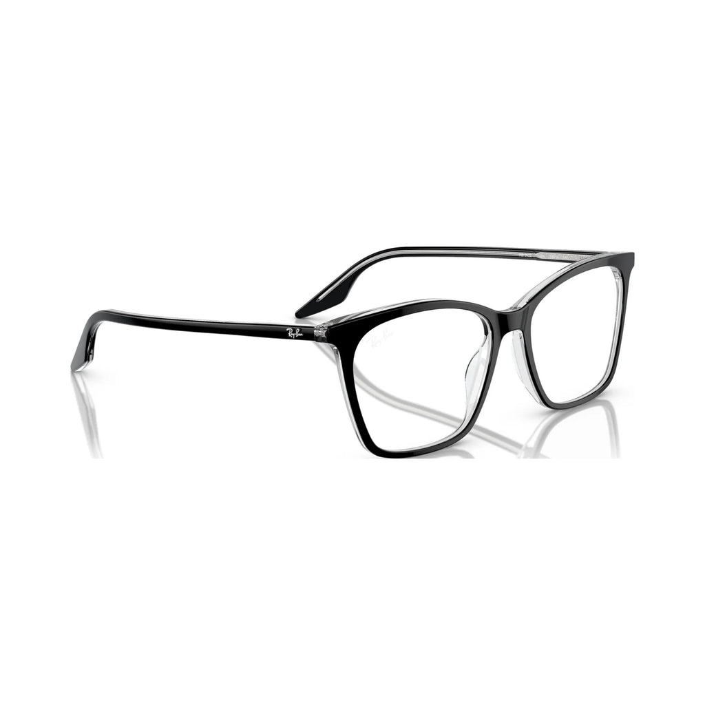 Armação graduada Ray-Ban RB5422 Preto sobre Transparente