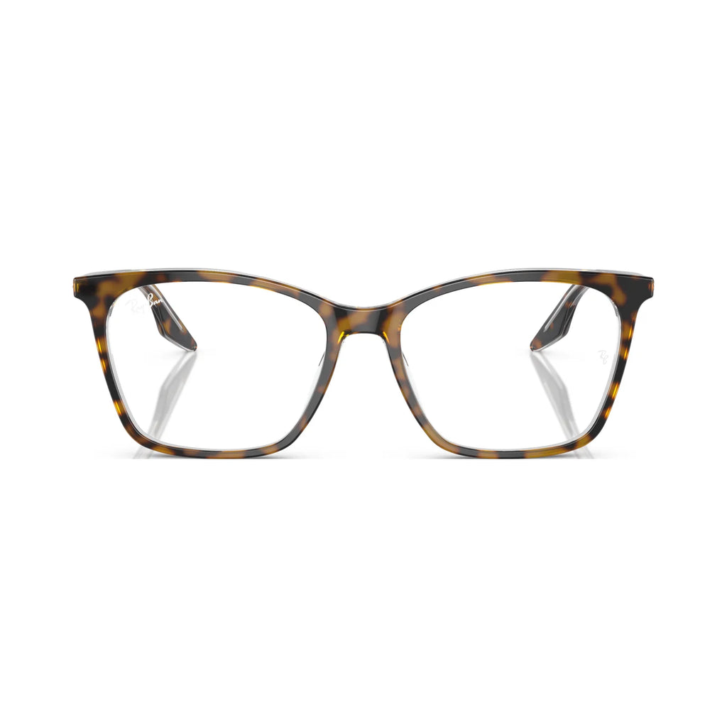 Armação graduada Ray-Ban RB5422 Havana sobre Transparente