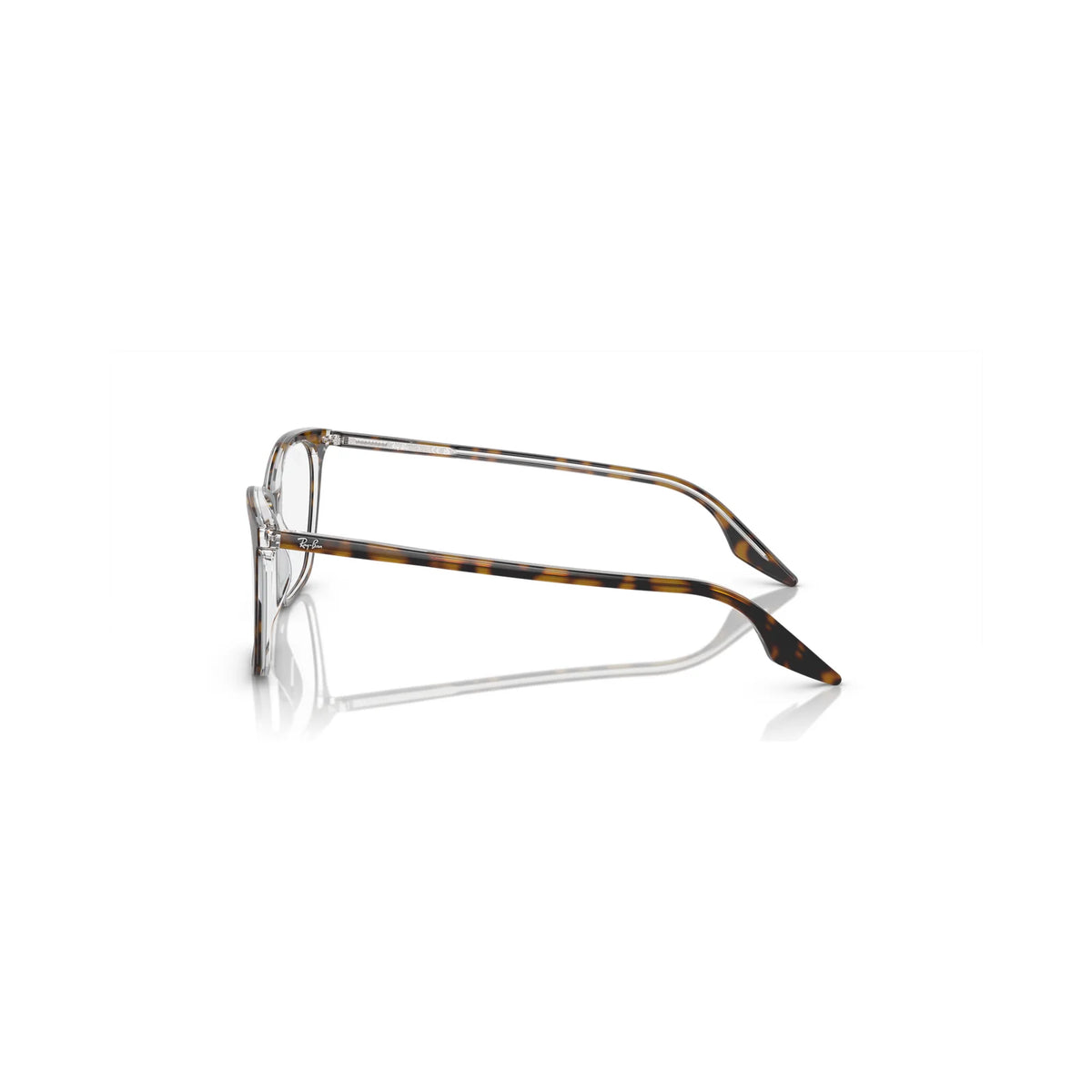 Armação graduada Ray-Ban RB5422 Havana sobre Transparente