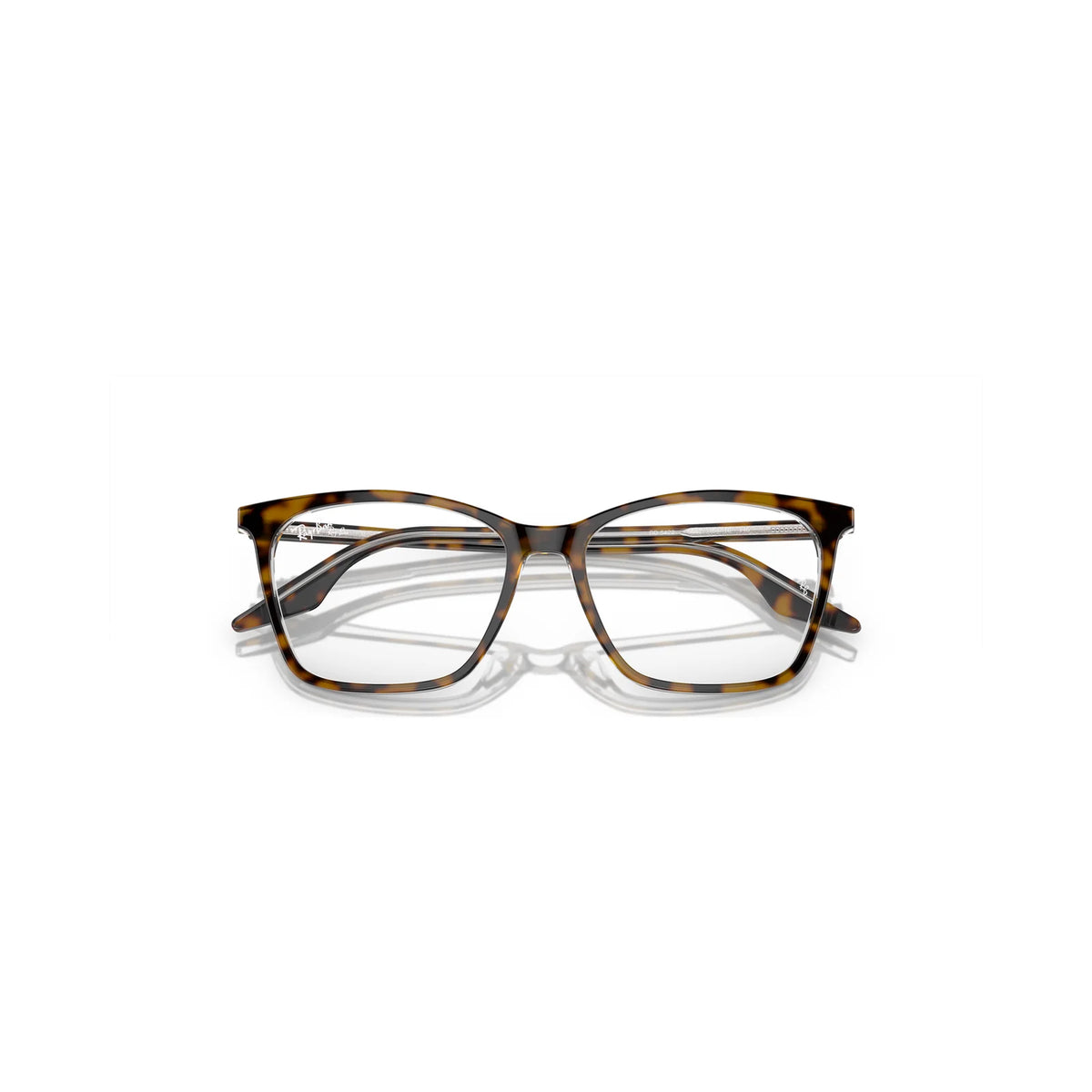 Armação graduada Ray-Ban RB5422 Havana sobre Transparente