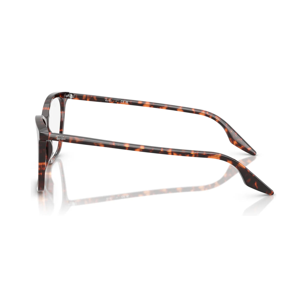 Armação graduada Ray-Ban RB5422 Havana Vermelho Tartaruga