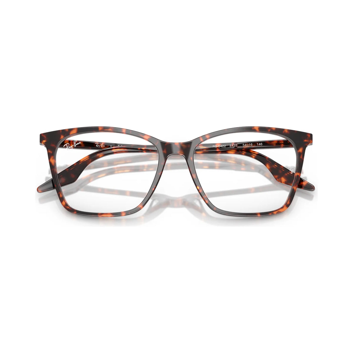 Armação graduada Ray-Ban RB5422 Havana Vermelho Tartaruga