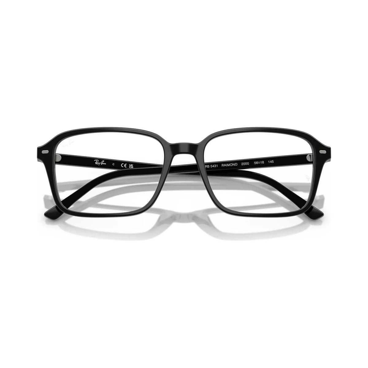 Armação graduada Ray-Ban RB5431 Preto