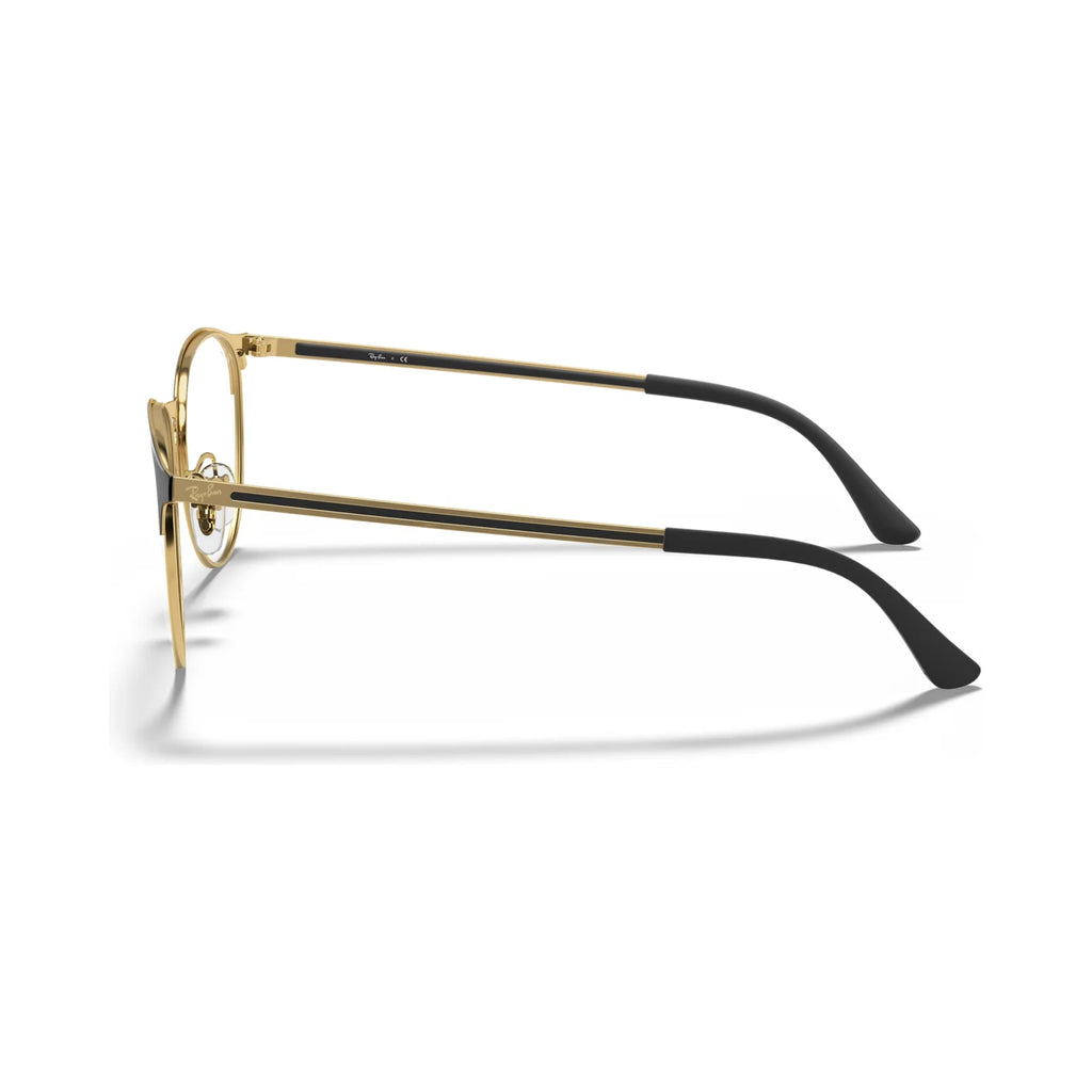 Armação graduada Ray-Ban RB6375 Preto sobre Dourado