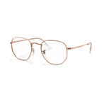 Armação graduada Ray-Ban RB6448 Ouro Rosa