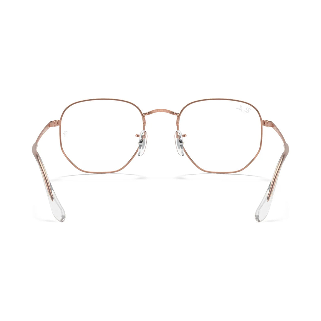 Armação graduada Ray-Ban RB6448 Ouro Rosa