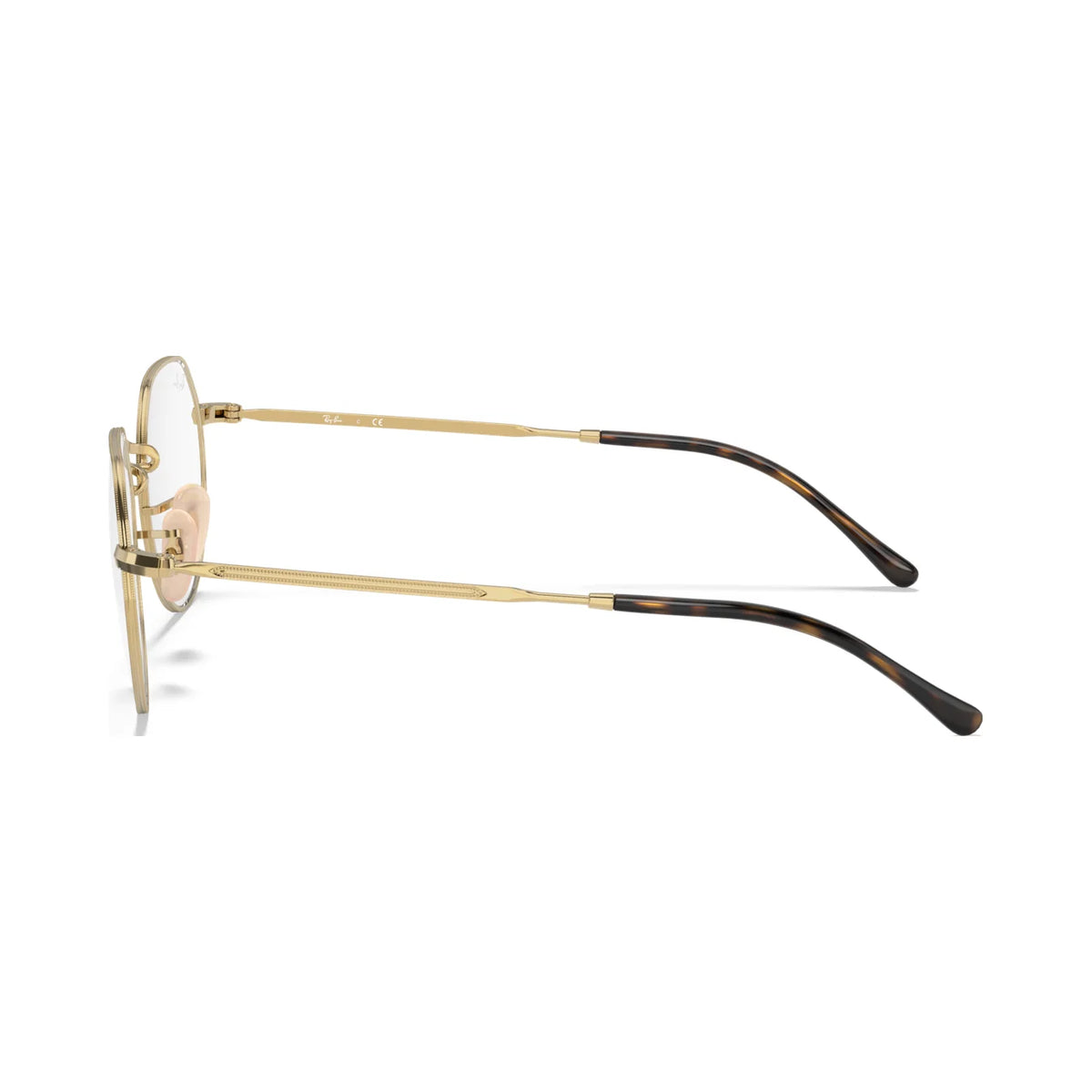 Armação graduada Ray-Ban RB6465 Havana sobre Dourado
